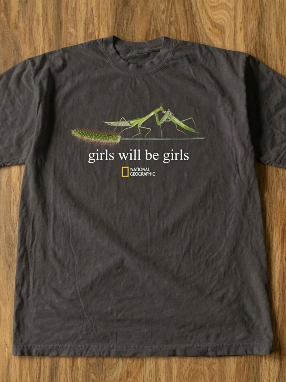 Mantis Graphic Tee National Geographic Nature T-Shirt